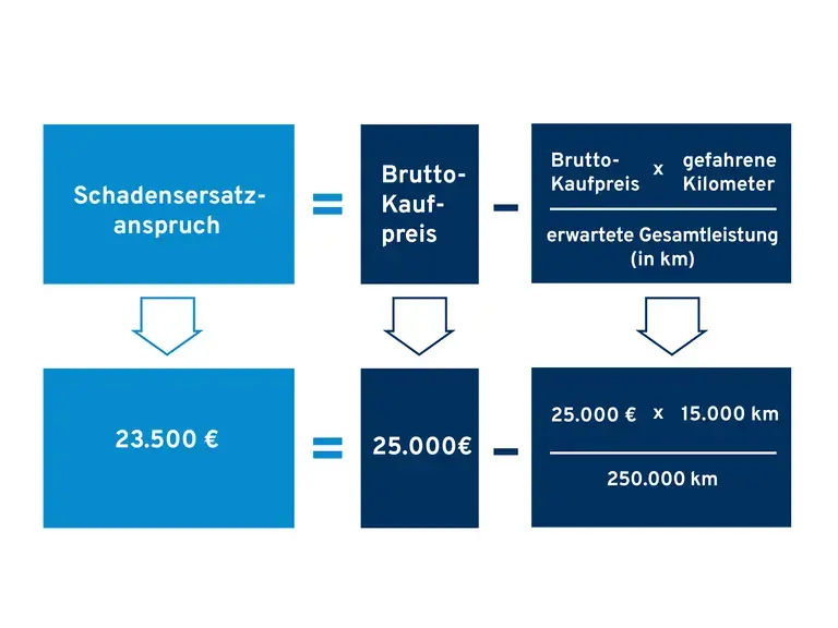 Formeln Abgasskandal Schadensersatzanspruch
