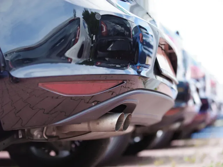 Detailansicht Porsche hinten