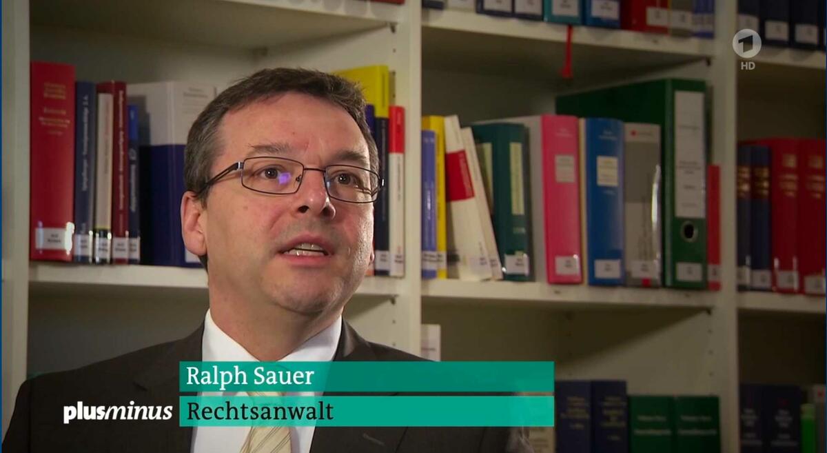 Ralph Sauer - Rechtsanwalt im Dieselskandal