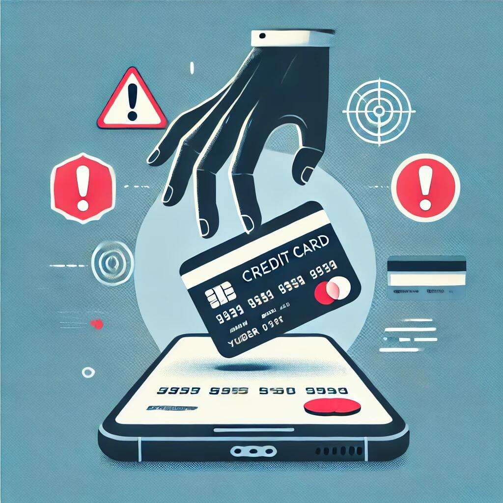 Kreditkartenbetrug - Gauner greifen verstärkt über das Smartphone zu.