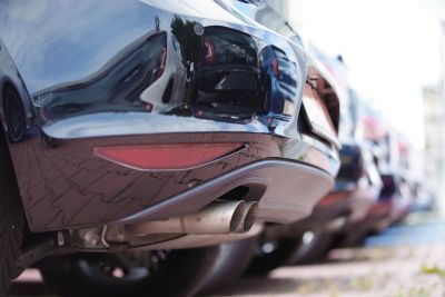 Detailansicht Porsche hinten